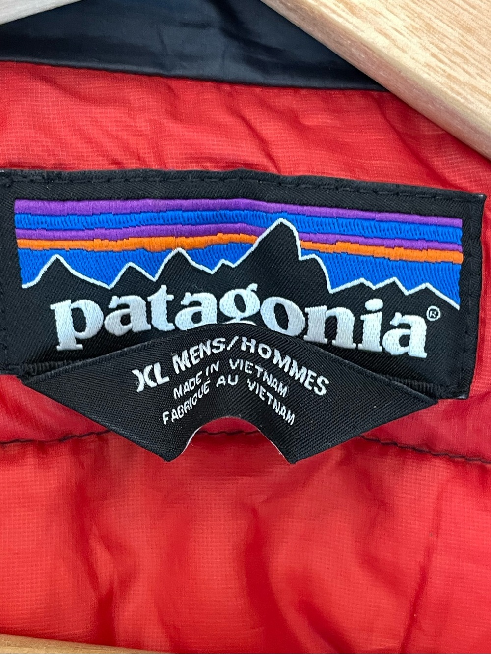 Patagonia Goose Down Puffer Vest, Navy - Picture 6 of 7